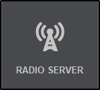 De knop Radio Server in VirtualDJ